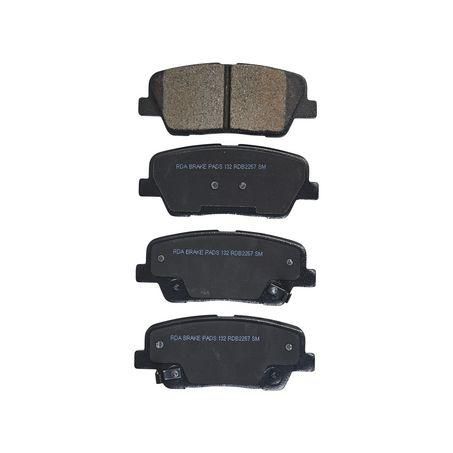 Disc Pads Rear Kia Sorento 09-on 181954