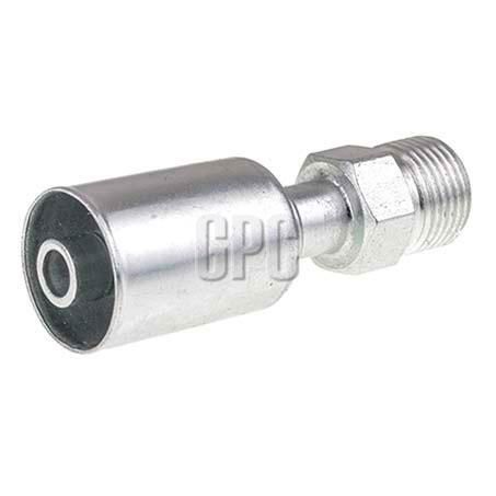 OEX Steel Fitting # 8 MIOR - Beadlock #8 Straight