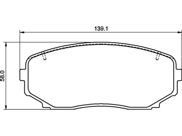 DB1916CP OE+ CERAMIC BRAKE PADS F MAZDA/FORD/KIA 1