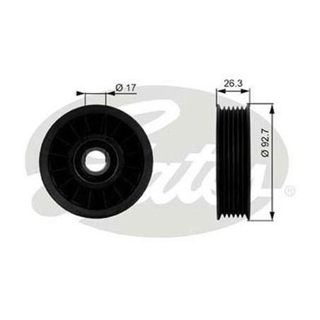 Gates Idler Pulley 38019