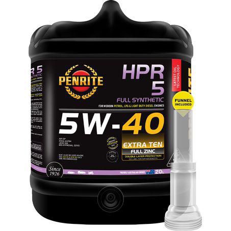 Penrite HPR 5 5W-40 Engine Oil 20L