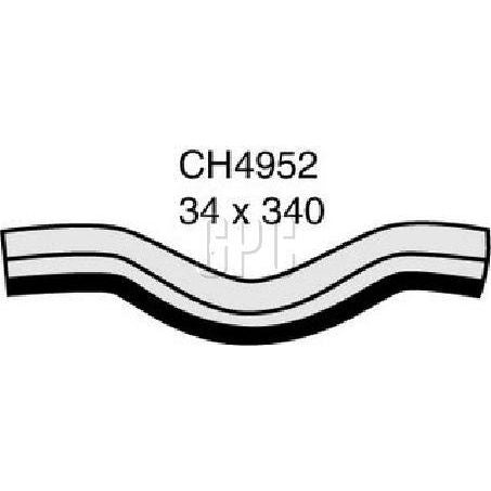 Mackay Radiator Hose Upper CH4952