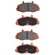RDA BRAKES RDA GP Max General Purpose Low Metallic Brake Pad Set RDB1340SM
