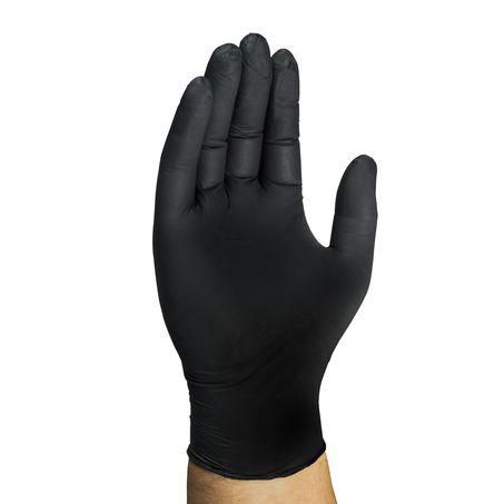 Mechanix Nitrile Disposable Glove Black Med 100 Pack D0305009100