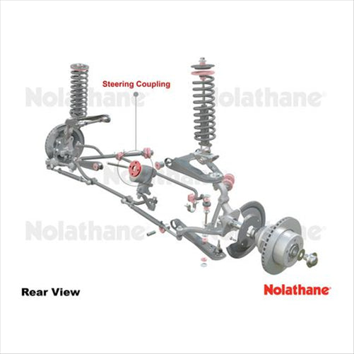 Nolathane FRONT STEERING COUPLING BUSHING KIT 41022