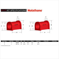 Nolathane STEERING BUSH 41117