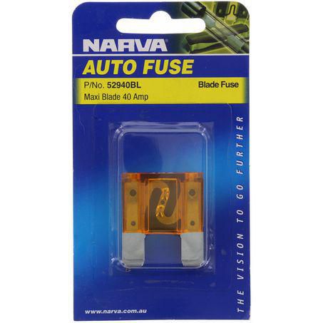 Narva MAXI FUSE 40AMP BLISTER PACK 1