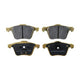 RDA EXTREME HEAVY DUTY BRAKE PAD SET VOLVO RDX1661SM