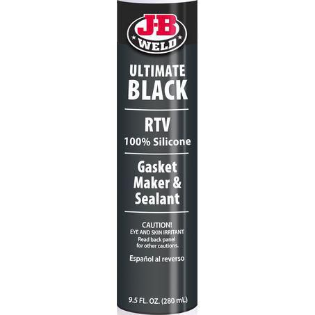 JB Weld Ultimate Black Silicone 280ml cartridge 32929