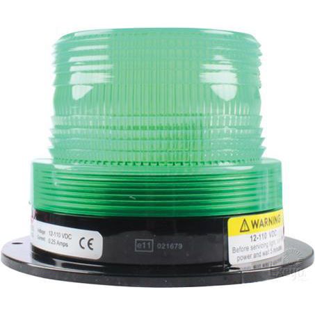 PRECO Strobe Green 12 to 110V Permanent Mount ACX2203