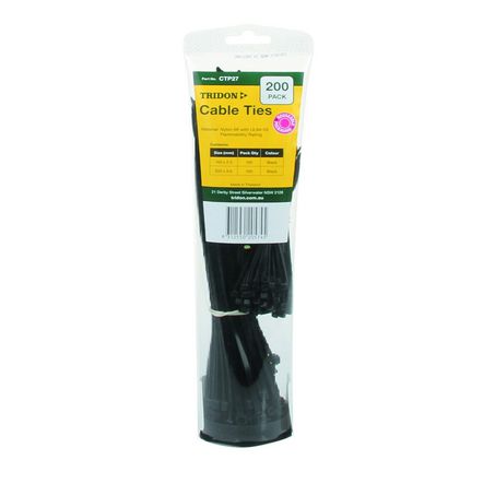 SAS AUTO PARTS CABLE TIE MIX PACK TRI-CTP27