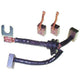 OEX STARTER MOTOR  BRUSHES HITACHI STYLE (Positive Linked Pair & 2 Negativ