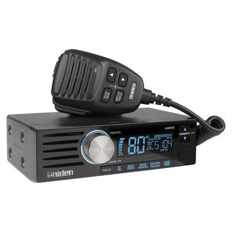 UNIDEN 12/24V Din Uhf & Scanner UH9050