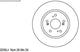 TECHSTOP FRONT DISC ROTOR HONDA ELYSION CROSSROAD MDX 300mm OD 154mm HAT ID - EDR8883