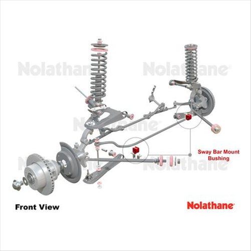 Nolathane BUSH KIT-SWAY BAR MOUNT (15MM) 42346