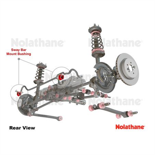 Nolathane REAR SWAY BAR MOUNT BUSHING KIT (13MM) 42350