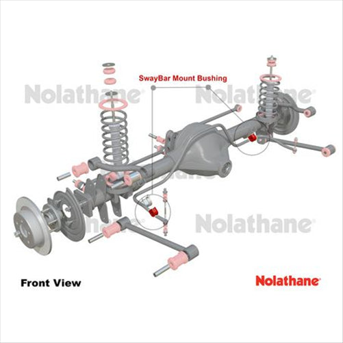 Nolathane REAR SWAY BAR MOUNT BUSHING KIT (20MM) 42404
