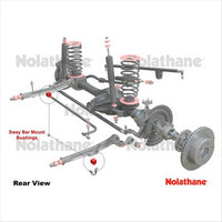 Nolathane BUSH KIT-SWAY BAR MOUNT (18MM) 42430