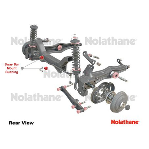 Nolathane REAR SWAY BAR MOUNT BUSHING KIT (18MM) 42437