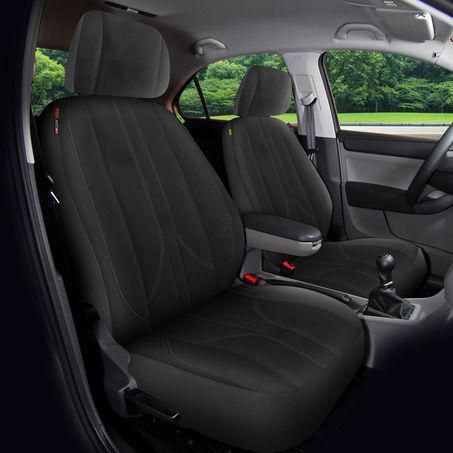 Repco Repreve Front Car Seat Covers, Black - Pair RRSCFTRASBK