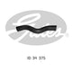 Gates Radiator Hose Lower 05-0395