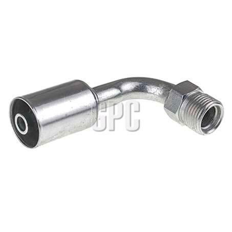 OEX Steel Fitting # 8 MIOR - Beadlock #8 Straight