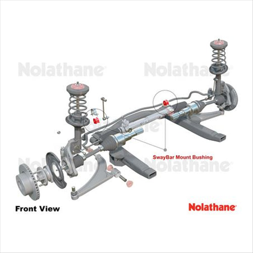 Nolathane FRONT SWAY BAR MOUNT BUSHING KIT (22MM) 42588