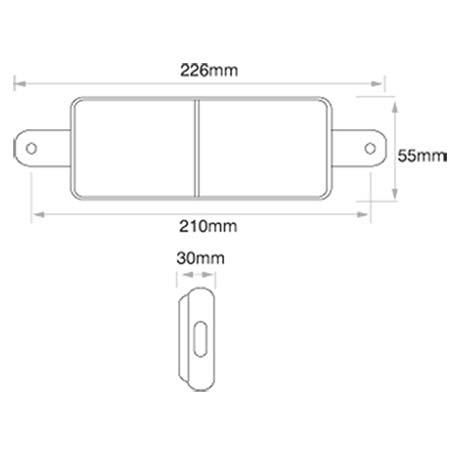 OEX Front Indicator Light LED 10 to 30V
