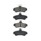 RDA GP MAX LOW METALLIC BRAKE PAD SET HOLDEN HSV RDB1332