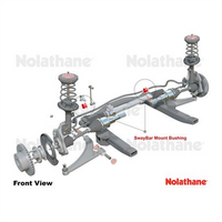 Nolathane FRONT SWAY BAR MOUNT BUSHING KIT (18MM) 42977