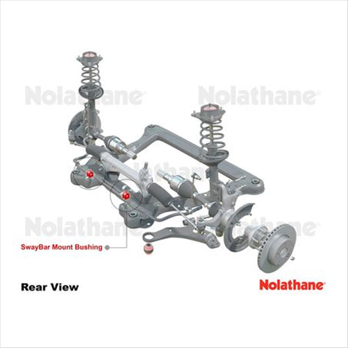 Nolathane FRONT SWAY BAR MOUNT BUSHING KIT (17MM) 42981G