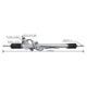 SAS AUTO PARTS SAS Steering Rack Assembly SR2000