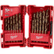 Milwaukee Red Helix Cobalt Drill Bit Kit 25 Piece 48892531