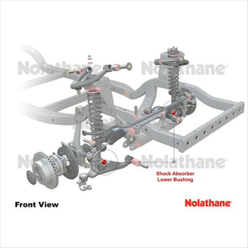 Nolathane SHOCK ABSORBER BUSHING KIT 43058