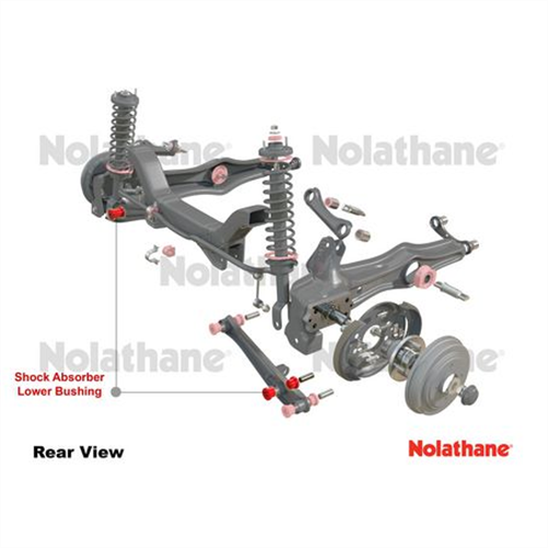 Nolathane REAR LOWER SHOCK ABSORBER BUSHING KIT 43096