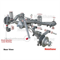 Nolathane REAR LOWER SHOCK ABSORBER BUSHING KIT 43098