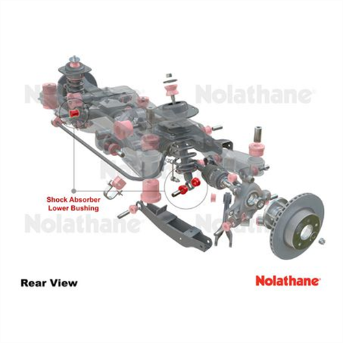 Nolathane SHOCK ABSORBER BUSH KIT 43106