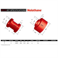 Nolathane BUSH KIT-SHOCK ABSORBER 43113