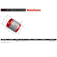 Nolathane BUSH KIT-SHOCK ABSORBER 43119