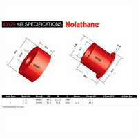 Nolathane SHOCK ABSORBER BUSH KIT 43129