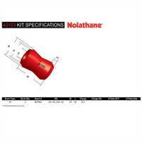 Nolathane BUSH KIT-SHOCK ABSORBER LOWER 43153
