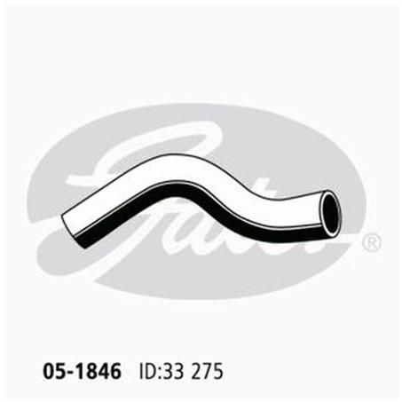 Gates Radiator Hose Upper 05-1846