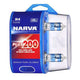 Narva H4 Headlight Bulb 12V 60/55W P43T Plus200 Twin Pack 48392BL2