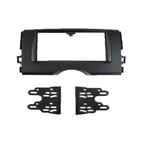 Metra 95-8217B Black Dash Kit for 2009-2019 Toyota Mark X GRX130 | Single/Double DIN Radio Installation