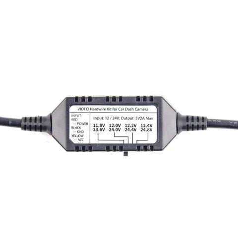 VIOFO 3-Wire Hardwire Kit (Mini USB) â€“ Compatible with A119 V3, A129 Duo, A129 Duo IR, A129 Pro Duo & A129 Plus Duo