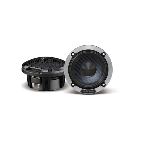 Alpine DP2-Series 3.5" Midrange Speaker | 50W RMS High-Fidelity Audio Component
