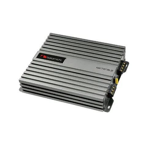 Nakamichi 2-Channel Amplifier | 100W x 2 @ 2Ω / 75W x 2 @ 4Ω | 900W Max Compact Stereo Power