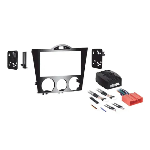 Mazda RX-8 2004-2008 Double DIN Fitting Kit | High Gloss Black Fascia