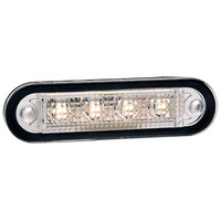 Narva FRONT MARKER LIGHT CLEAR LED 9 TO 33V