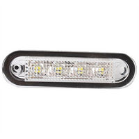 Narva FRONT MARKER LIGHT CLEAR LED 9 TO 33V